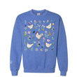 Load image into Gallery viewer, Chicken Flower Crew Neck