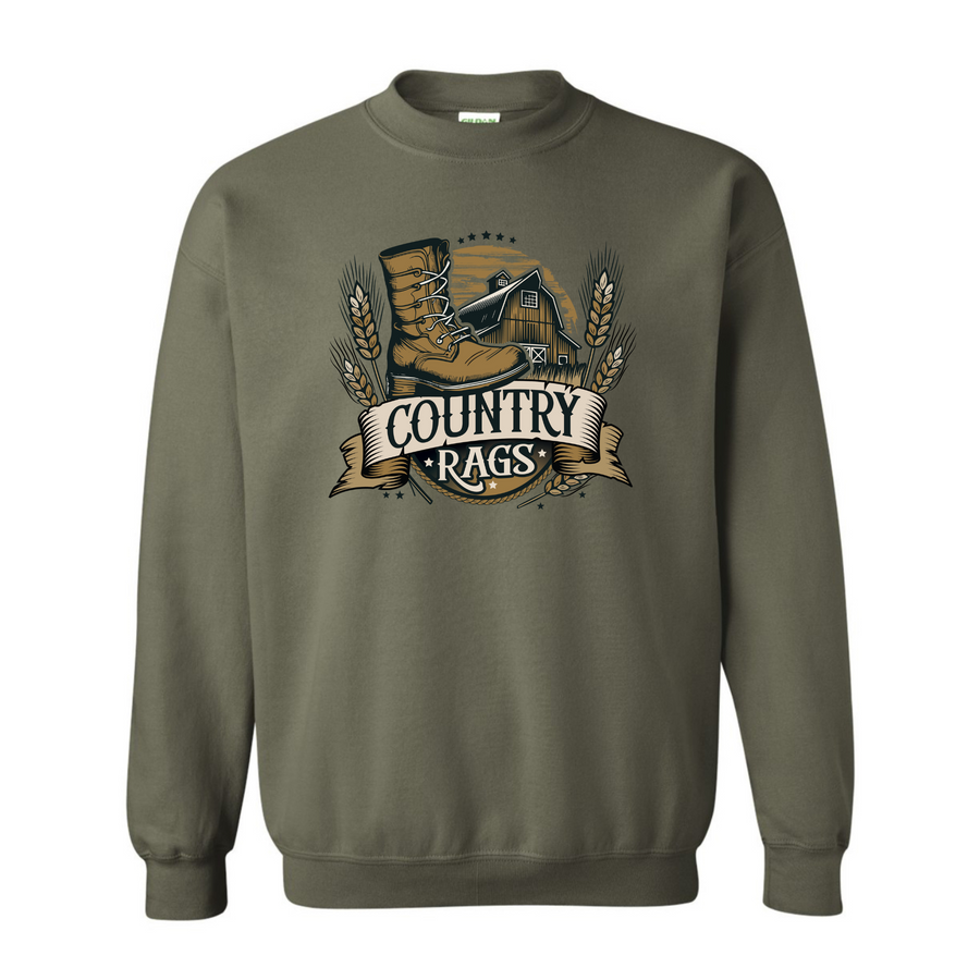 Country Rags Crewneck